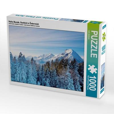 CALVENDO Puzzle Hohe Munde, Seefeld in Österreich | 1000 Teile Lege-Größe 64x48cm Foto-Puzzle für glückliche Stunden
