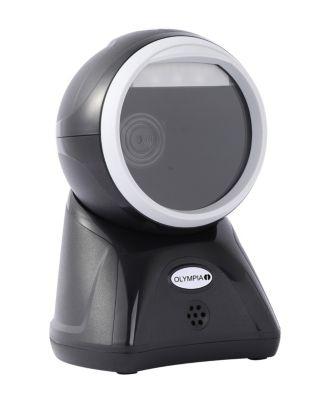 Barcode Scanner Olympia LS 7100, für ein- und zweidimensionale Codes, 640 x 480 px, Scanwinkel +/- 60°, USB-A/RS-232, schwarz