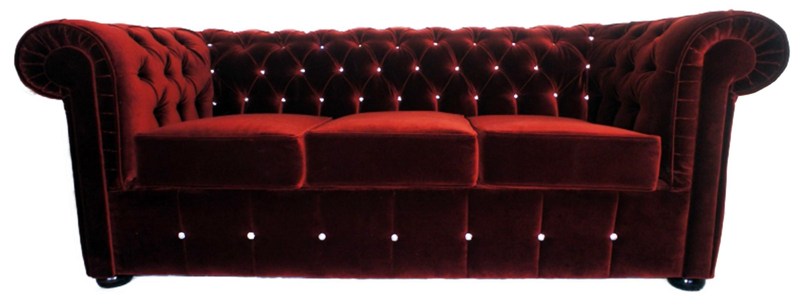 Chesterfield 3-zits bank Chesterfield 4 designer sofa voor de woonkamer