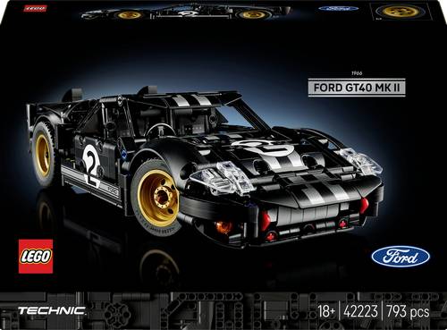 42223 LEGO TECHNIC 1966 Ford GT40 MKII Rennwagen (42223) 1966 Ford GT40 MKII Rennwagen (42223)
