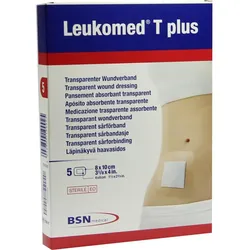 Leukomed Transp. Plus Sterile Pfl. 8x10 cm 5 ST
