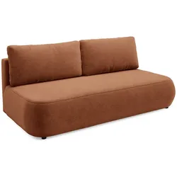 SOFA Antonio 3 Sitzplätze Terracotta