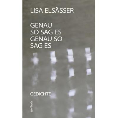 Genau so sag es, Gebundene Ausgabe von Lisa Elsässer, Rotpunktverlag, 978-3-85869-600-7