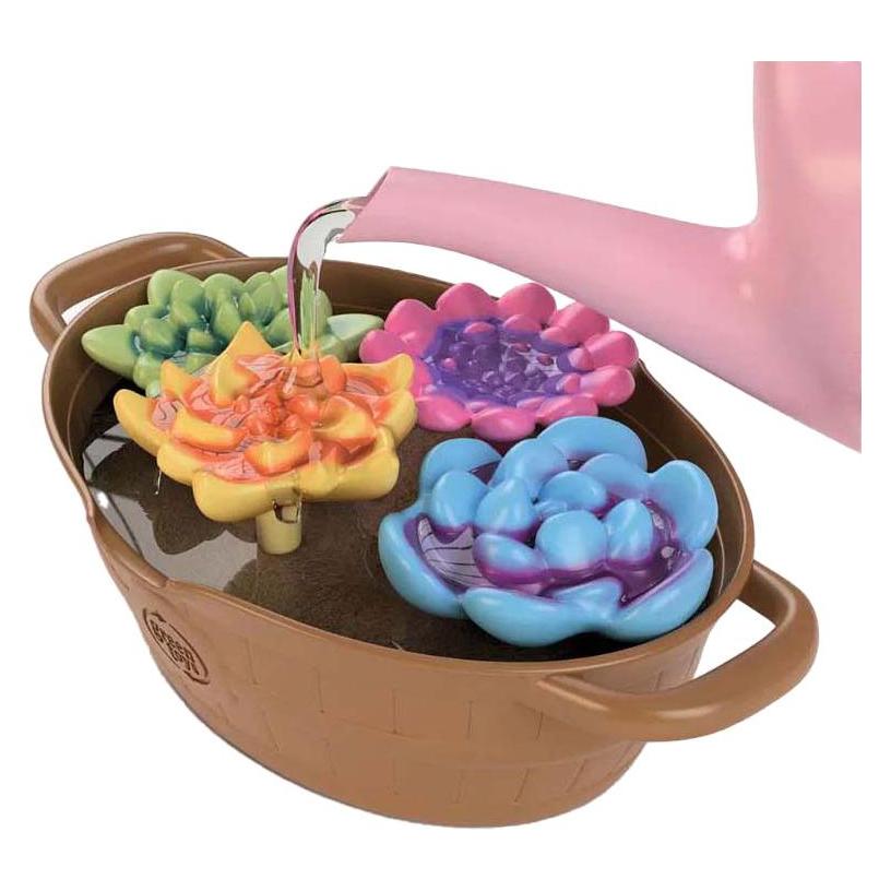 Green Toys Rainbow Bloom - Color-Changing Watering Can Activity Set (Pink) (RBWC-1851)