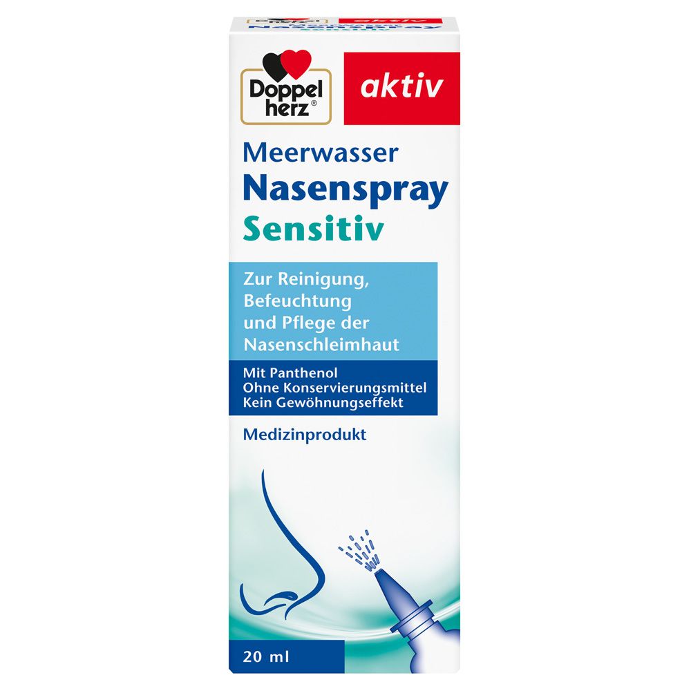 Doppelherz Meerwasser Nasenspray mit Panthenol 20 ml Spray