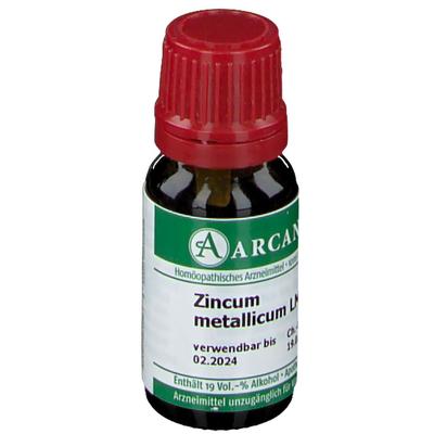 Zincum Metallicum LM 18 Dilution 10 ml