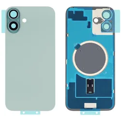 Kaputt.de iPhone 16 Plus Backcover Blaugrün (Apple iPhone 16 Plus), Mobilgerät Ersatzteile, Blau