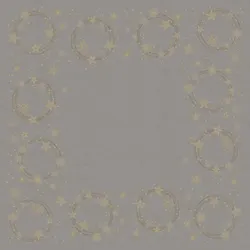 DUNI GmbH DUNI Mitteldecke Dunicel 84 x 84 cm Star Shine Grey