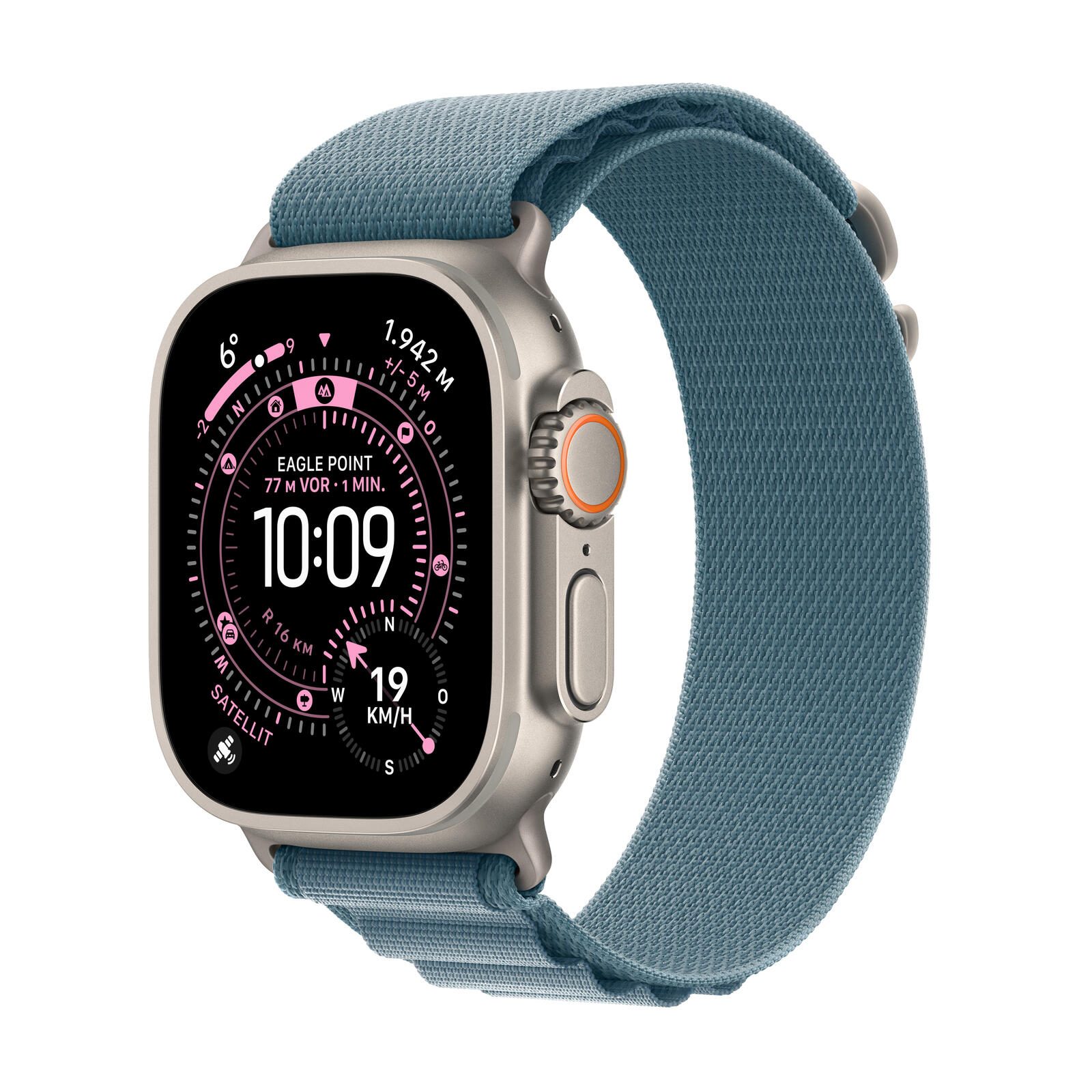Apple Watch Ultra 3 Titan Natur (GPS + Cellular) 49mm MEWK4QF/A