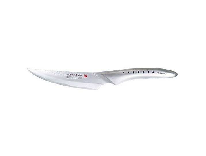 Global SAI-T03 Steakmesser 11,5cm Hammerdesign