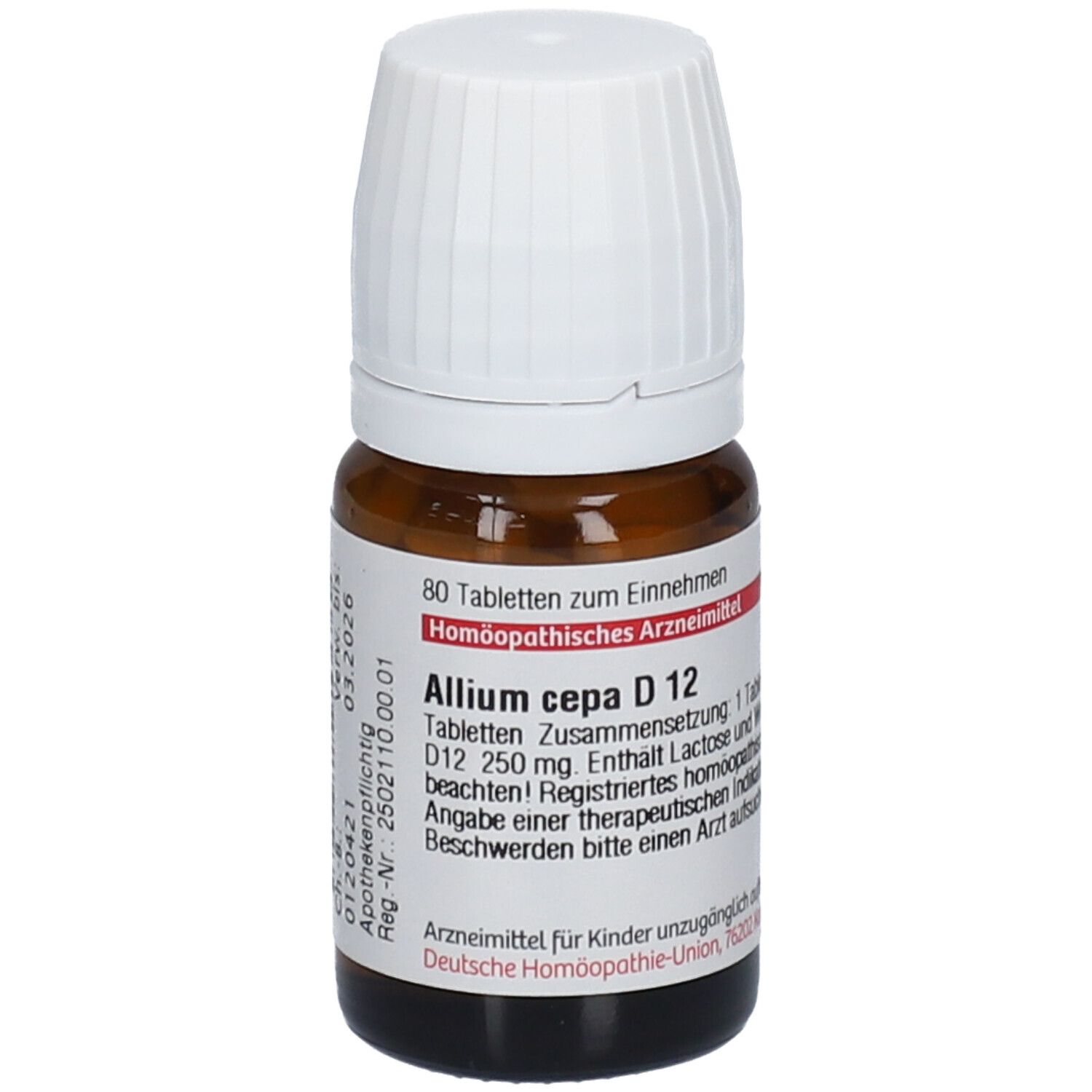 Allium Cepa D 12 Tabletten 80 St