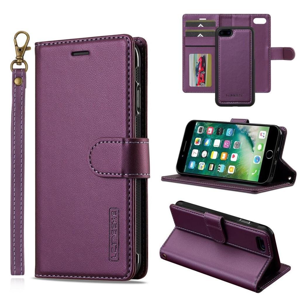 LC.Imeeke iPhone SE / 8 / 7 - Teilbare Brieftasche 2-in-1 Handyhülle (Apple iPhone 7, Apple iPhone 8) (54834414)
