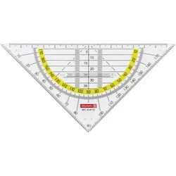 Baier & Schneider, Lineal, Geometrie-Dreieck (16 cm, Kunststoff)