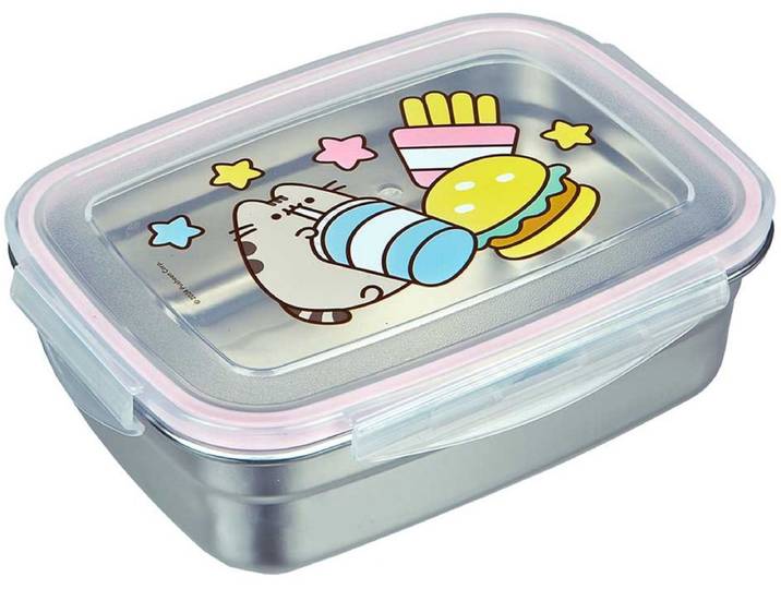 Pusheen Broodtrommel - Voor school en onderweg - Grijs
