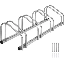 tectake Fahrradständer  Silber