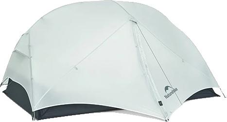 Zelt, leicht, wasserdichtes Design, 2 Personen Grau