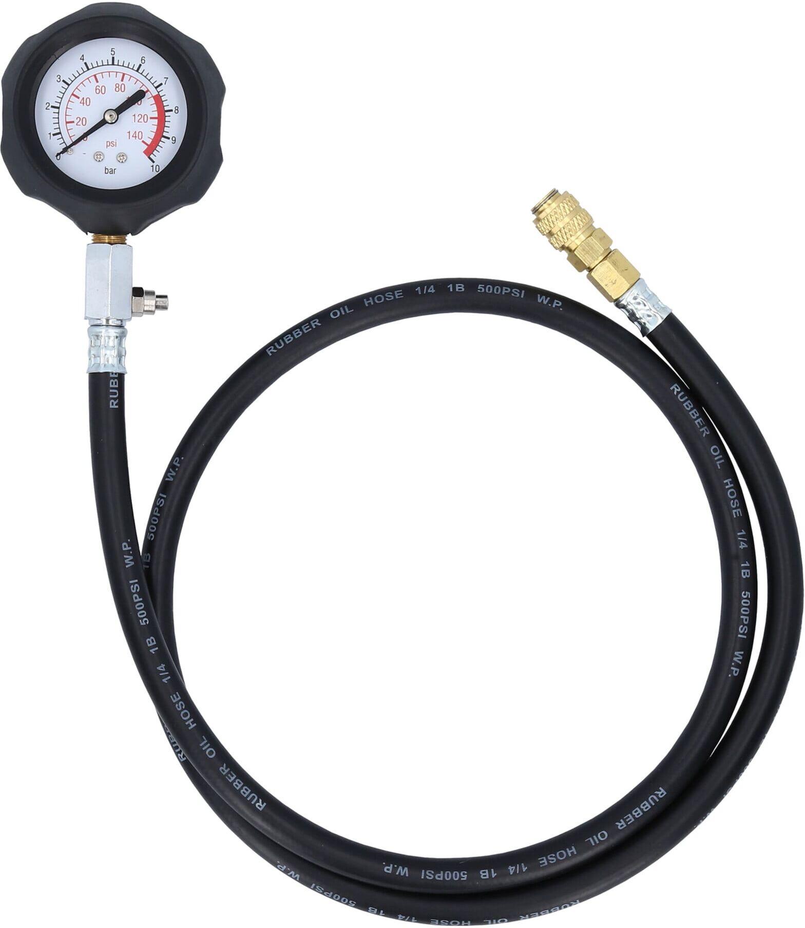 KS Tools Manometer mit Schlauch, 10 bar, 1501921 (150.1921)