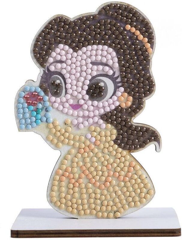 CRYSTAL ART Kit figurine à diamanter Belle