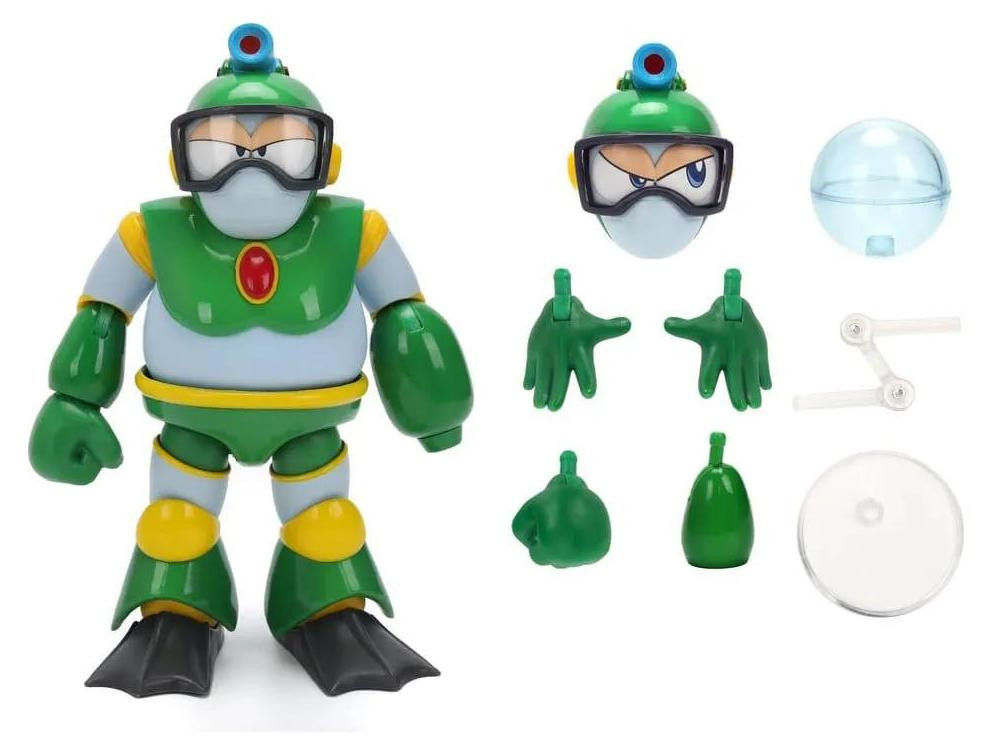 Jada Mega Man Bubble Man actiefiguur, 11 cm