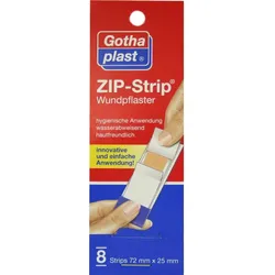 Zip-Strip Wasserabweisend 72x25Mm 8 ST