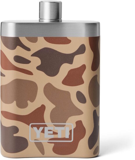 Yeti Rambler Flask-Wetlands Camo
