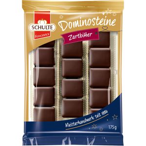 Schulte-Feingebäck Dominosteine Zartbitter, 175 g