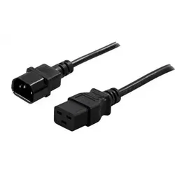 PowerWalker 91010040 Stromkabel Schwarz C14-Koppler C19-Koppler