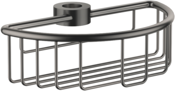 Dornbracht Duschkorb 82290970-99 für nachträgliche Rohrmontage, Dark Platinum matt