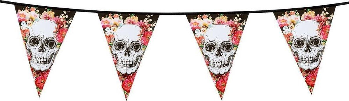 Boland PE Vlaggenlijn Day of the Dead - 6 meter