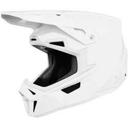 Shot, Motorradhelm, LITE SOLID MX-Helm weiss XS (XS)
