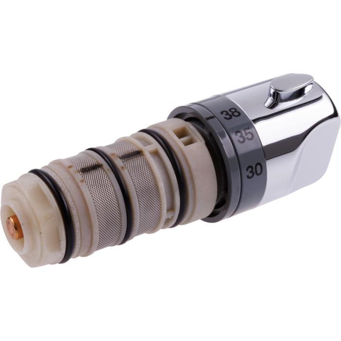 Hansa Temperatur-Regeleinheit mit Griff 59912628 verchromt
