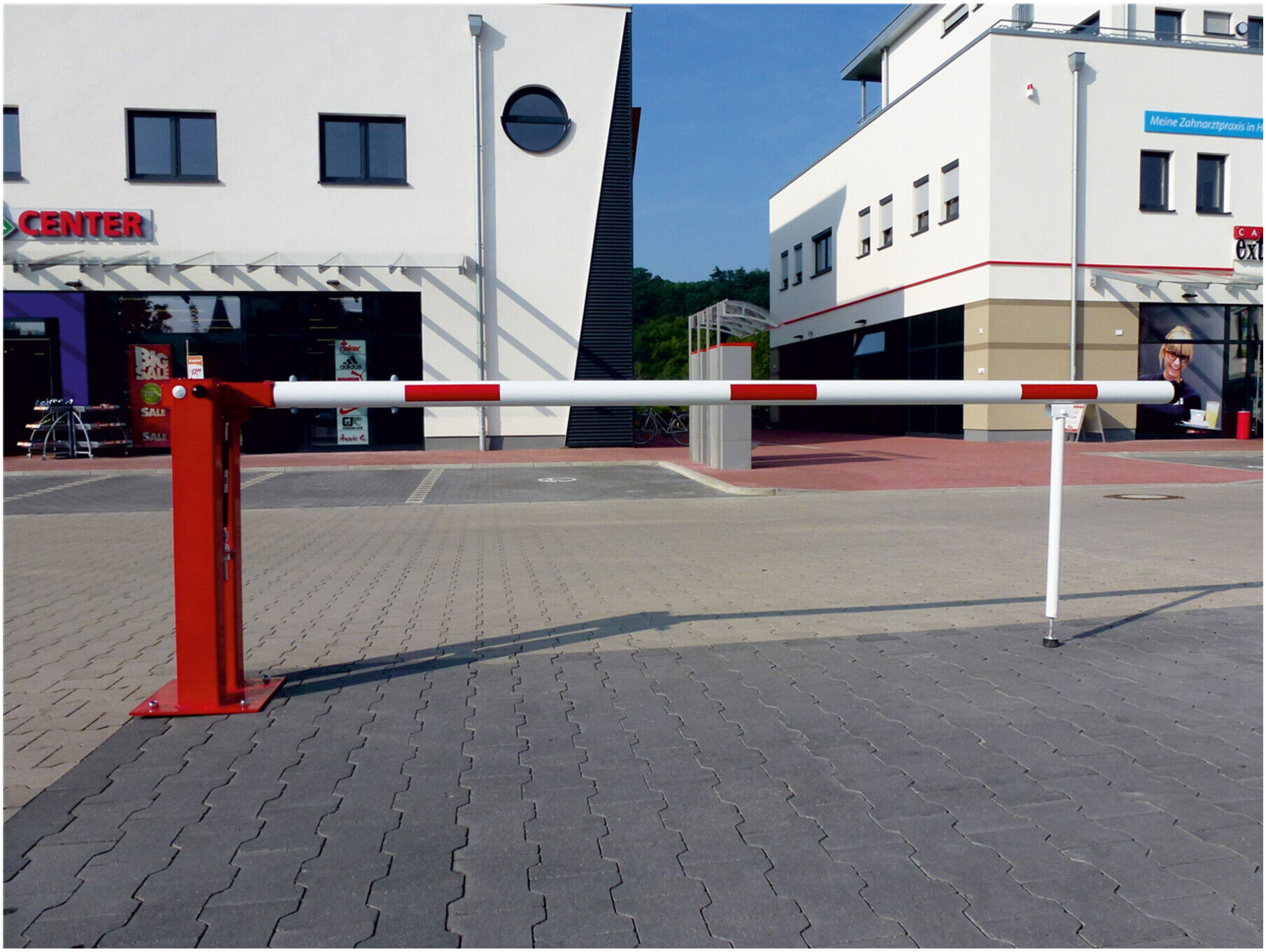 Schake Handschranken 4m mit Pendelstütze (415_41ZZPB)