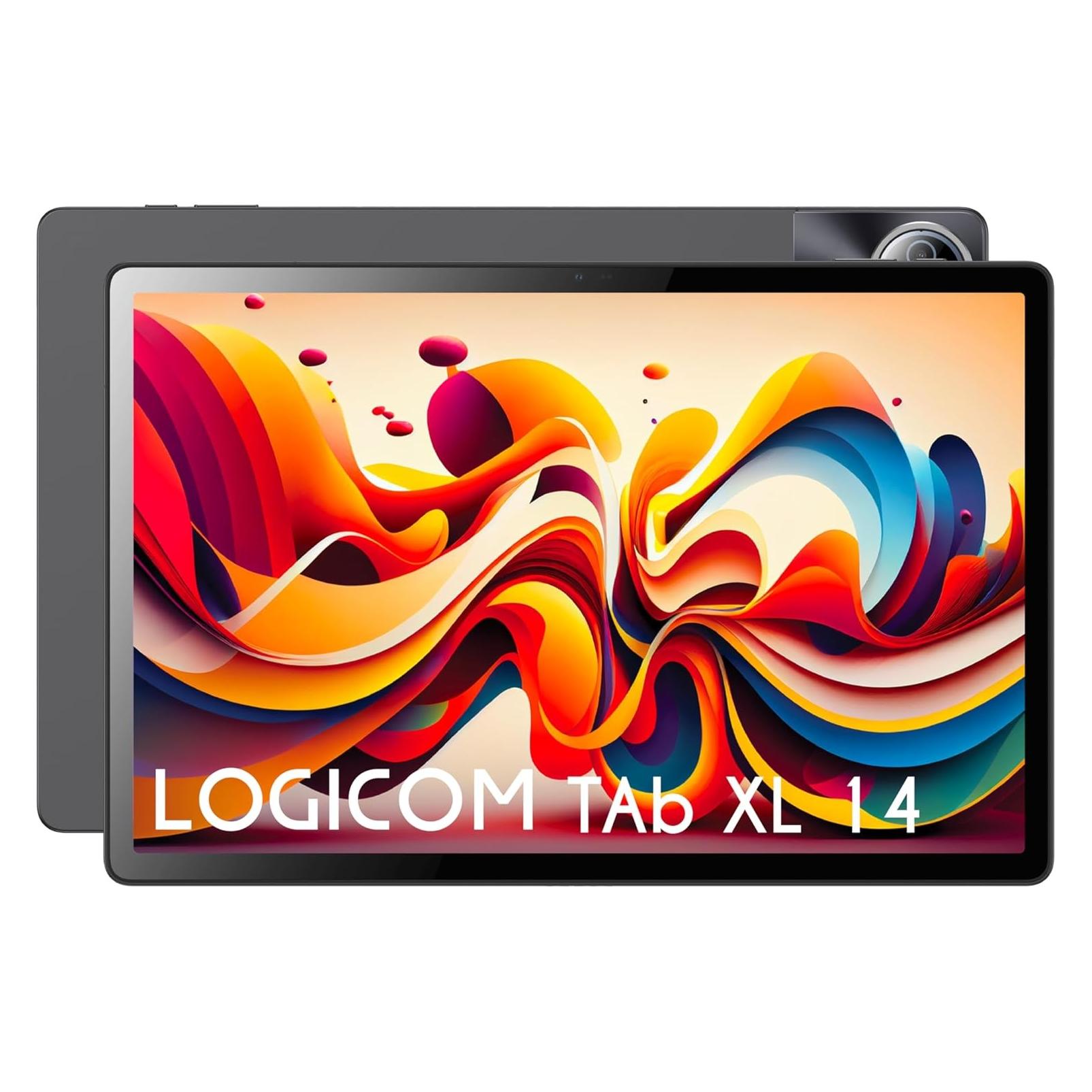 Logicom Tab XXL 14 (nur WLAN, 14", 128 GB, Blau) (Tab XXL)