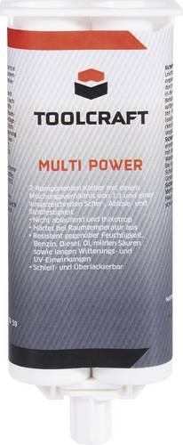 TOOLCRAFT MULTI POWER Zwei-Komponentenkleber MP3.K50BL 50ml