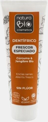 NATURA BIO COSMETICS DENTIFRICO FRESCO ESPECIADO CURCUMA E GENGIBRE BIO