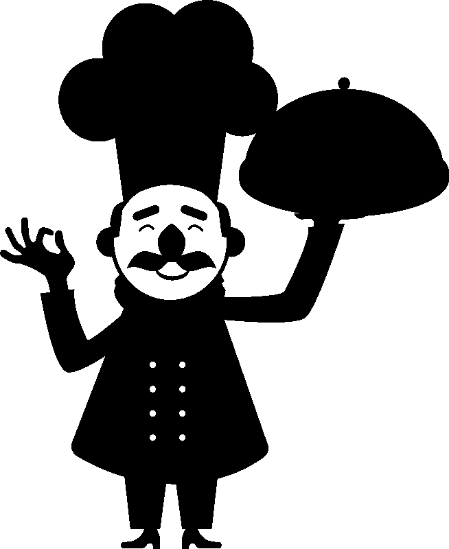 Ambiance-sticker Sticker cuisine Joyeux chef