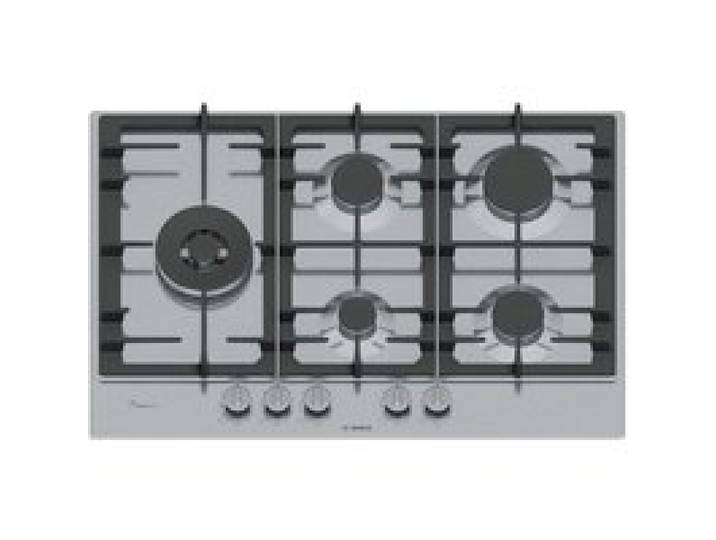 Plaque de Cuisson à Gaz Bosch Série 6 5 Zones 1250W Acier Inoxydable - PCS7A5I90