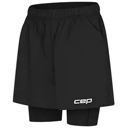 CEP Run 2in1 Laufshorts Damen 301 - black S