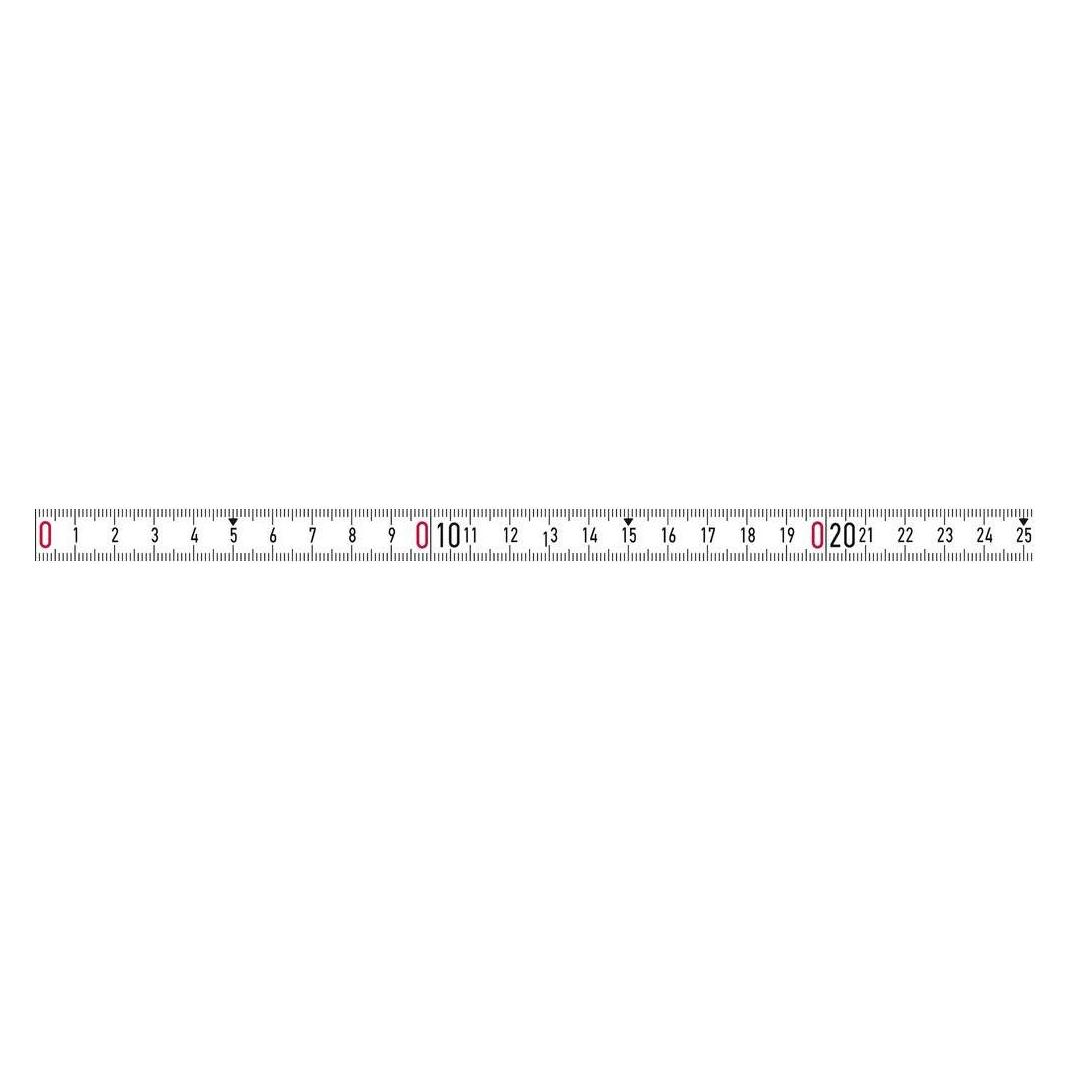 BMI bandmassweisslackiert (10 m) (357004010LNR-SK)