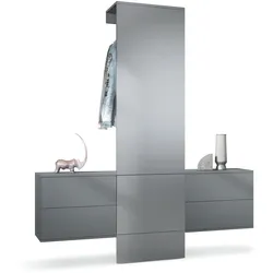 GARDEROBE Carlton Paneel in Graphit Seidenmatt