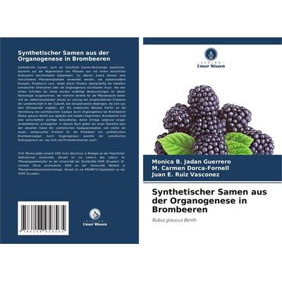 Synthetischer Samen aus der Organogenese in Brombeeren, Taschenbuch von Monica B. Jadan Guerrero,M. Carmen Dorca-Fornell,Juan E. Ruiz Vasconez, Verlag