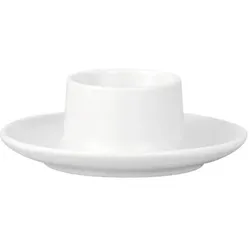 Rosenthal TAC Gropius Weiß Eierbecher mit Ablage