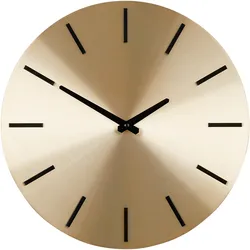 Mica Decorations, Wanduhr, Brixen Wanduhr - Ø36 cm - Gold (35.50 cm)