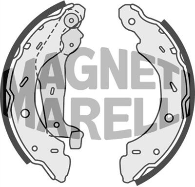 Magneti Marelli Bremsbacke 360219198292 Für Smart