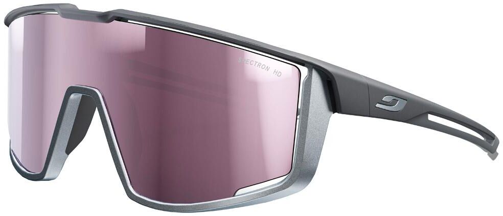 Julbo  - Fury Mat Gris Foncé Gris Chrome Spectron Hd 3 - Lunettes de soleil