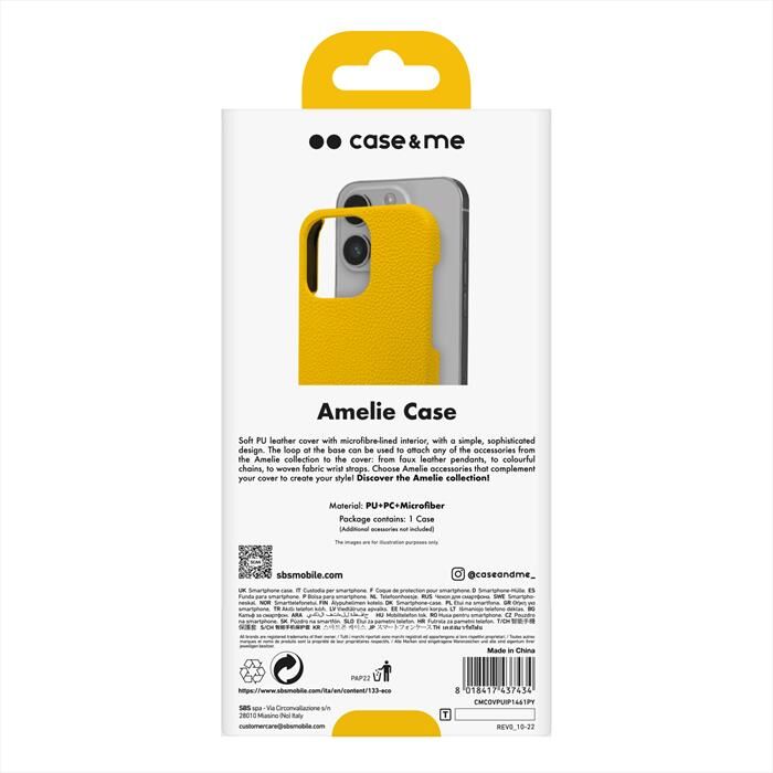CASEME Cover Per iPhone 14 Pro-giallo