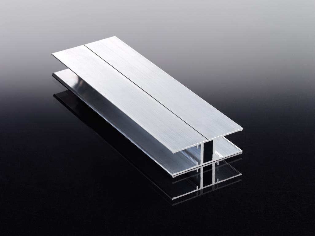 TETZNERJENT Alu-H-Profil 6000 mm pressblank, 16 mm 16891474