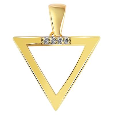 Kettenanhänger ADELIA´S "moderner Schmuck Anhänger aus 333 Gold", gold, Schmuckanhänger, Damen, Gelbgold 333 Gold, Gelbgold 333, Gold, Kettenanhänger