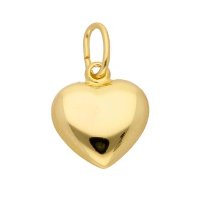 Kettenanhänger ADELIA´S "585 Gold Anhänger Herz", gold, Schmuckanhänger, Damen, Gold, Kettenanhänger, 585 Gold Goldschmuck für Damen
