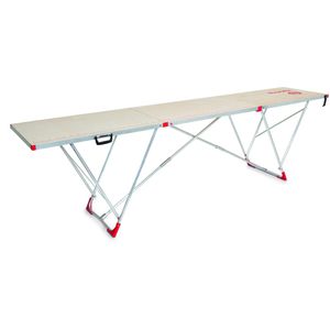 Euroline Tapeziertisch eurotap, 8100180, 300 x 86 x 80 cm, Messkala, klappbar